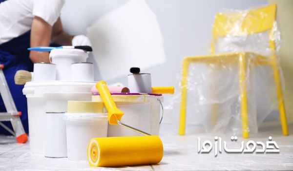 نقاشی ساختمان تبریز
