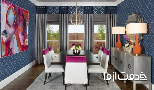 نصب کاغذ دیواری در تبریز