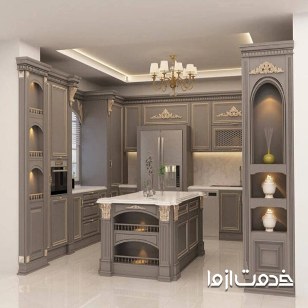 نصب کابینت نئوکلاسیک در کرج