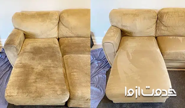 قبل و بعد مبلشویی حرفه&zwnj;ای