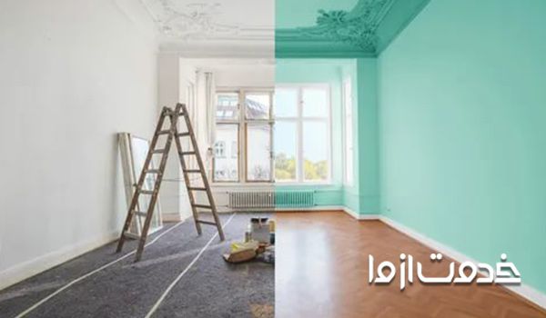 نقاشی ساختمان در مشهد