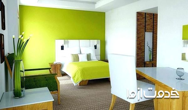 ساختمان نقاشی شده در مشهد