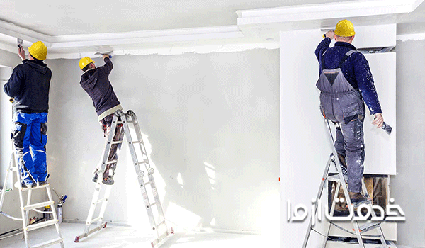 نقاشی ساختمان مشهد