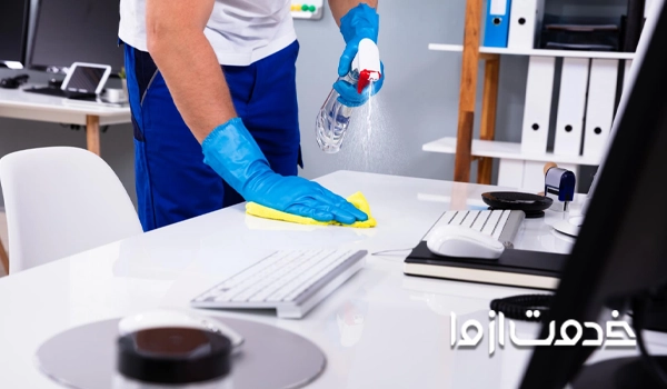 قیمت نظافت محل کار تهران