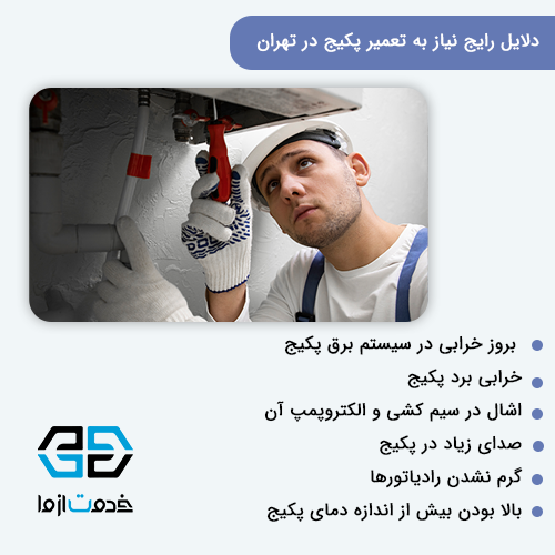 چرا به تعمیرکار پکیج در تهران نیاز داریم
