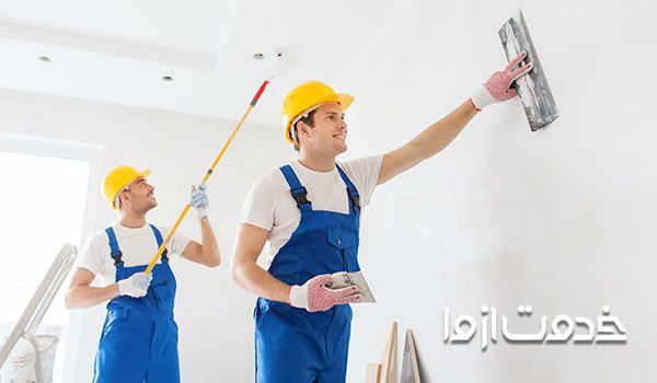 نقاشی ساختمان تهران