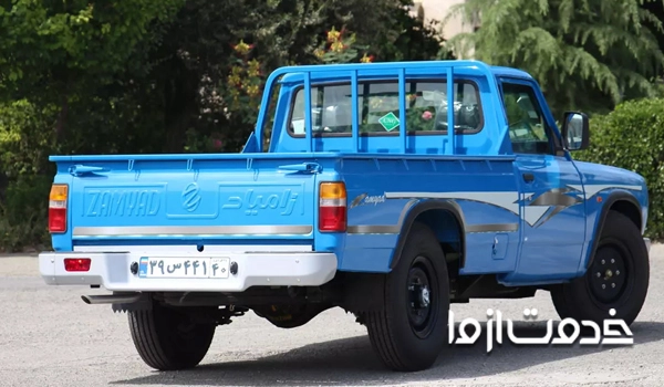 مناطق تحت پوشش وانت بار در تهران