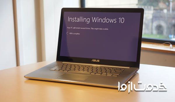نصب ویندوز در محل تهران