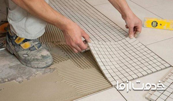انجام کاشی کاری در شیراز