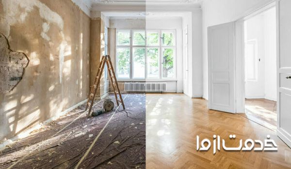 بازسازی خانه در شیراز