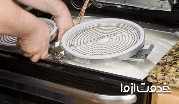 تعویض شیشه اجاق گاز شیراز