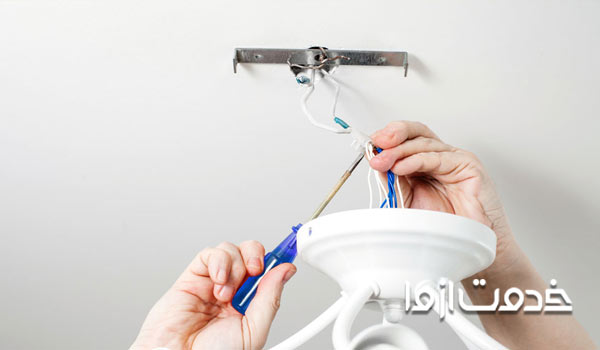 هزینه خدمات نصب لوستر در اصفهان