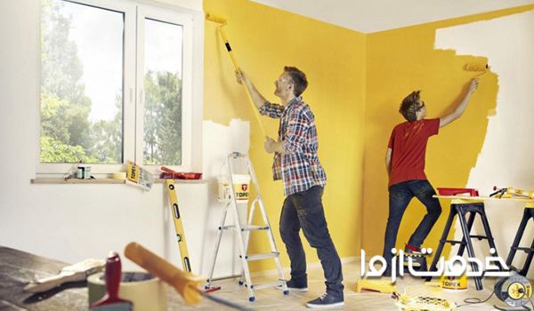 نقاشی ساختمان در اصفهان