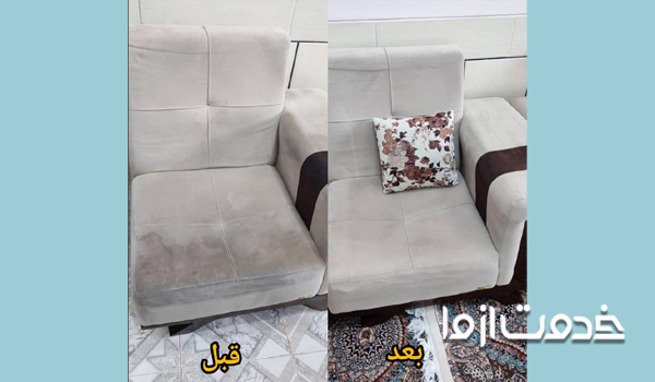 نمونه تعمیرات مبلمان 