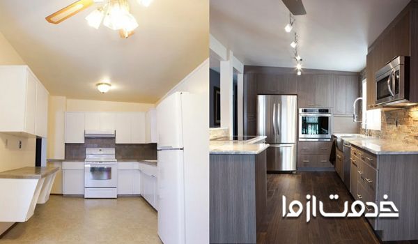 بازسازی آپارتمان در مشهد