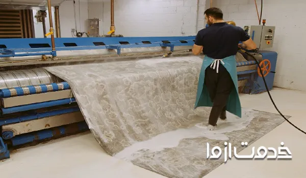 مناطق تحت پوشش قالیشویی در تبریز