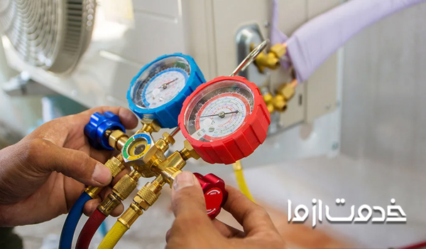 شارژ گاز کولر گازی تهران