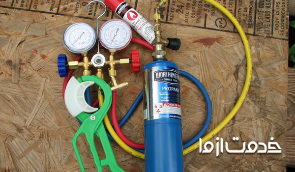 شارژ گاز کولر گازی غرب تهران