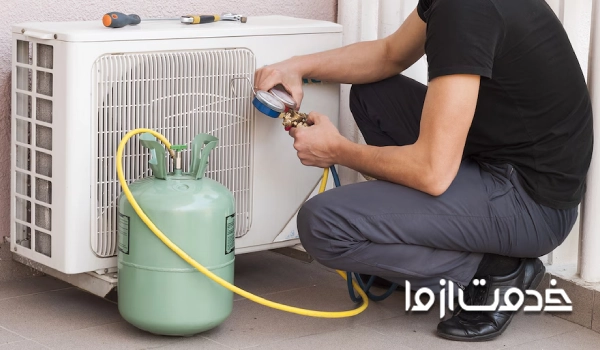 شارژ گاز کولر گازی مشهد
