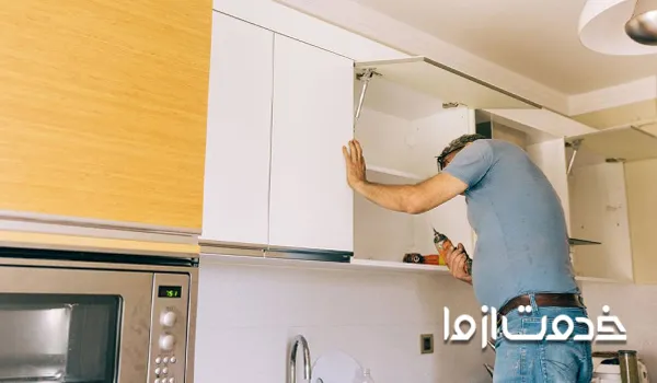 خدمات تعمیر کابینت چوبی و تعمیر کابینت فلزی شیراز