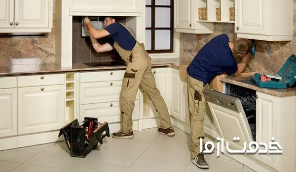 مزایای خدمت از ما برای تعمیر کابینت در منزل شیراز