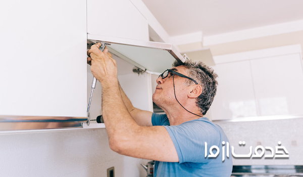 تعمیر کابینت در منزل اصفهان