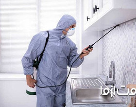 سمپاشی سوسک ریز آشپزخانه