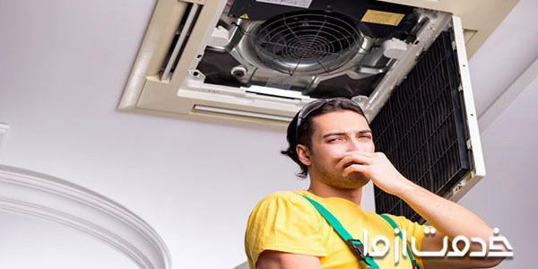 بررسی علت و نحوه رفع بوی بد کولر آبی
