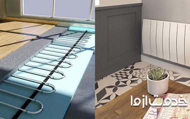 گرمایش از کف بهتر است یا رادیاتور و پکیج؟