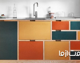 انواع مدل کابینت ام دی اف جدید
