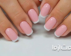 آموزش مدل ناخن فرنچ در خانه