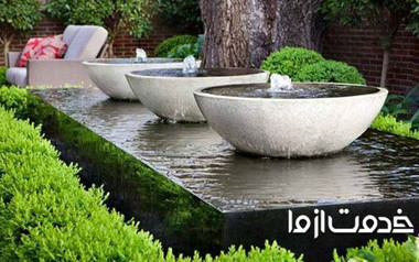 مصارف کاربردی آبنما سنگی