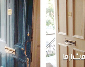  آسان ترین روش تعویض درب قدیمی با درب ضد سرقت