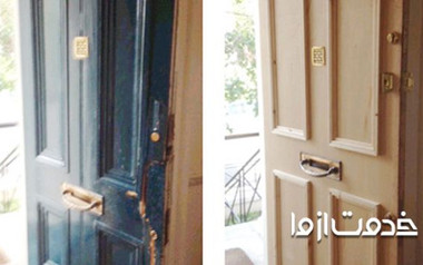  آسان ترین روش تعویض درب قدیمی با درب ضد سرقت