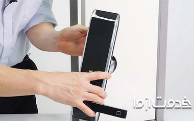 نصب قفل دیجیتال به چه صورت است؟