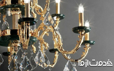 آموزش نصب لوستر سقفی