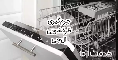 جرم گیری ماشین ظرفشویی ال جی