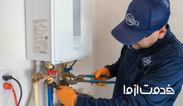 خدمات تعمیر پکیج در قدم