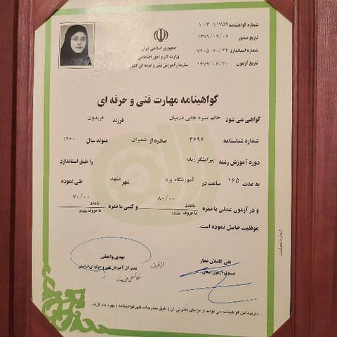 نمونه کار منیره جانی درمیان - 4