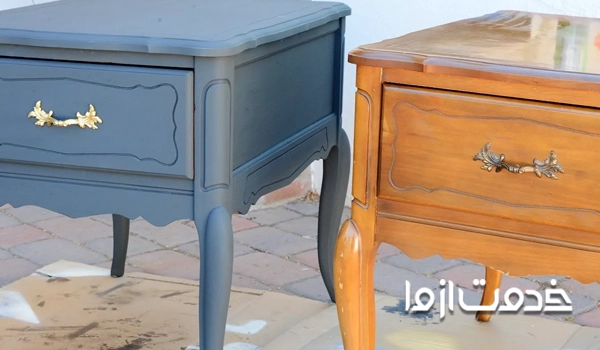 قیمت رنگ کاری چوب