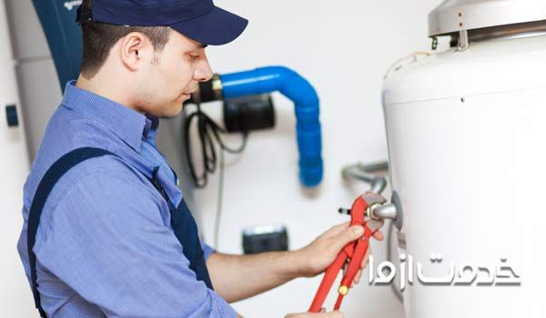 نصب آبگرمکن ایستاده