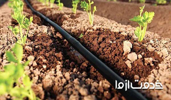 انواع روش های آبیاری قطره ای