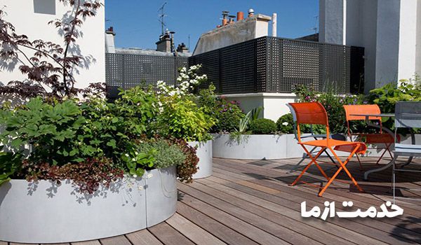 تصویر: روف گاردن (به انگلیسی: Roof garden)