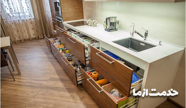ساخت کابینت آشپزخانه توسط کابینت ساز ماهر