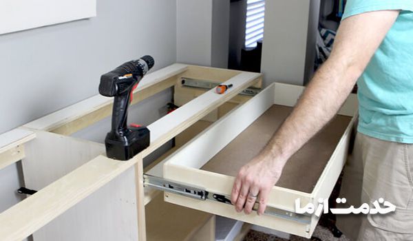 آموزش ساخت دراور ام دی اف