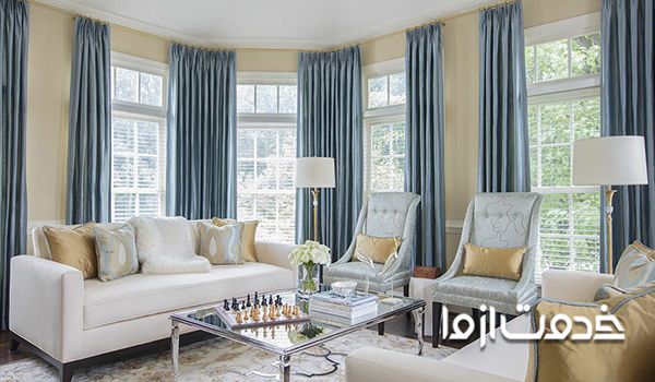 نصب پردهای جدید