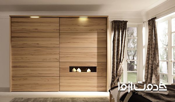 ساخت کمد دیواری ام دی اف