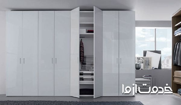 طراحی و ساخت کمد دیواری های گلس