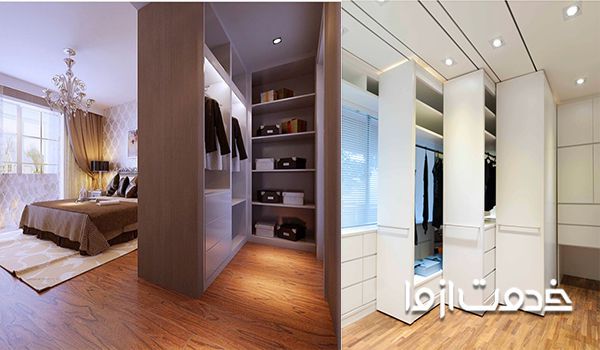 قیمت کمد دیواری ساده و ارزان