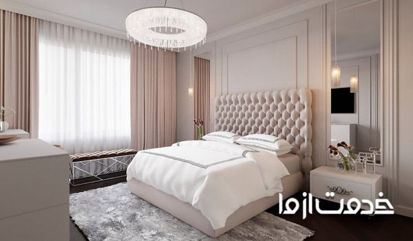 دکوراسیون اتاق خواب ساده و شیک
